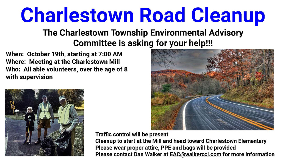 Charlestown Road Cleanup Poster